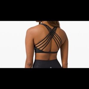 Free to be lululemon bra - black